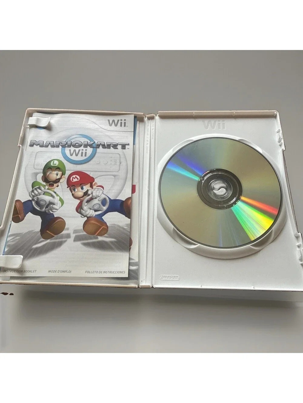 Mario Kart Wii Nintendo Complete TESTED With Steering Wheel